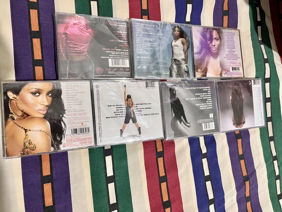 Ciara albums (Take All) (Category: CDs & DVDs) located in Dagupan City. Submitted by artpop09 (Listing ID 1467317057, Image 2). Description: *Take All 5k *1k each.