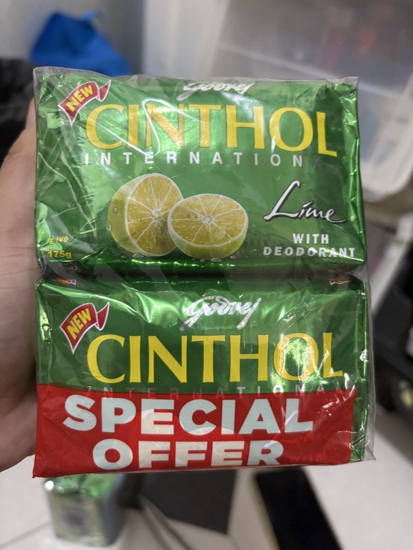 CINTHOL LIME 175 GRAMS X 4 (Category: Bath) located in Las Pinas. Submitted by tintindahan (Listing ID 1467205625, Image 1). Description: .