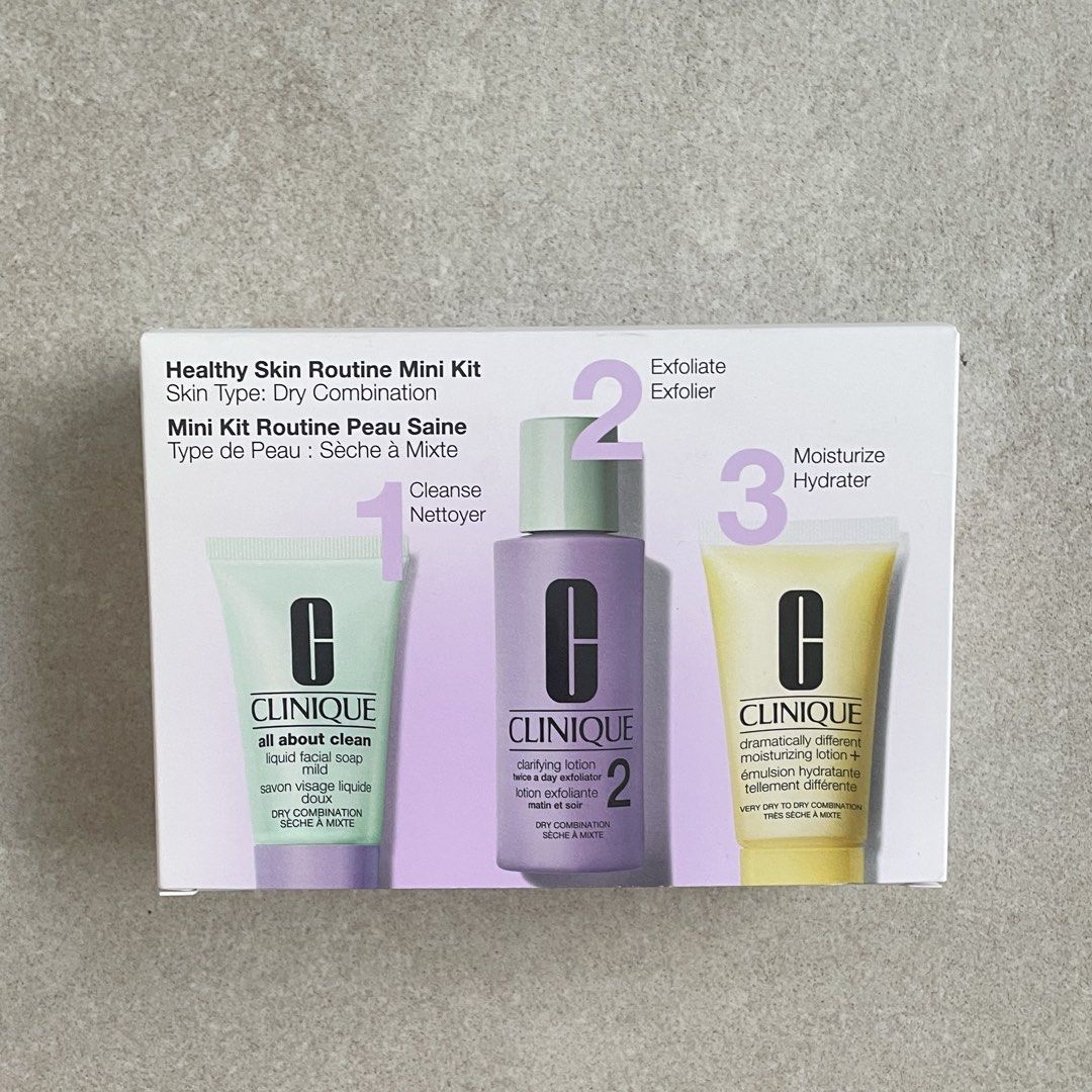 CLINIQUE Healthy Skin Routine Mini Kit (Category: Face Care) located in Muntinlupa City. Submitted by mrsalifestyle (Listing ID 1467197401, Image 1). Description: .
