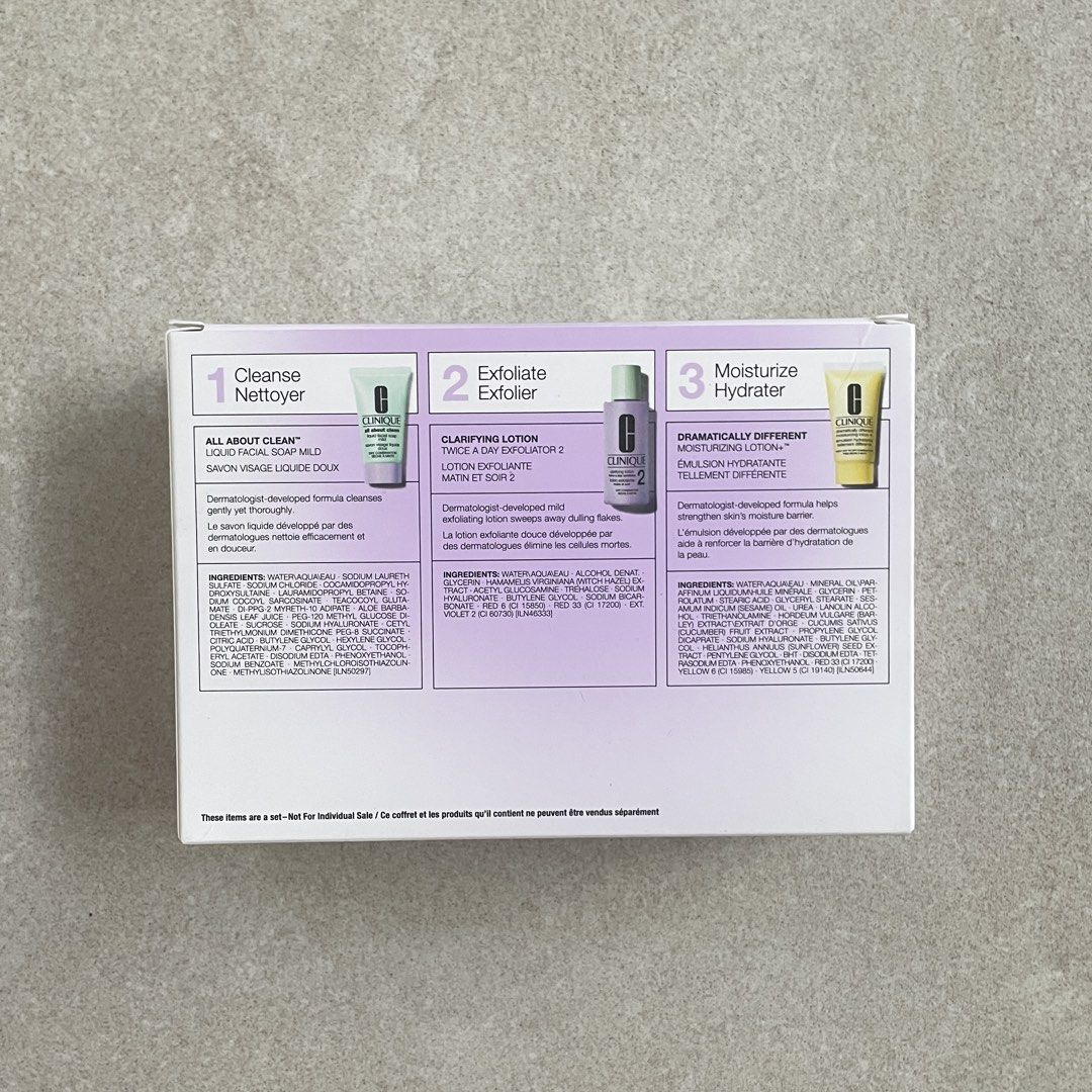 CLINIQUE Healthy Skin Routine Mini Kit (Category: Face Care) located in Muntinlupa City. Submitted by mrsalifestyle (Listing ID 1467197401, Image 2). Description: .