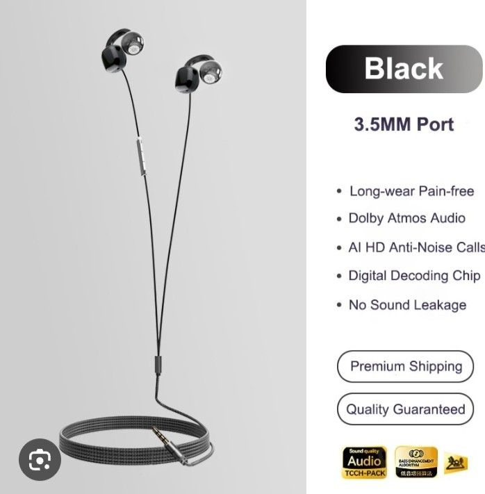 CLIP ON EARPHONES WITH MIC (Category: Earphones) located in Paranaque City. Submitted by powerzone0517 (Listing ID 1467263170, Image 3). Description: .