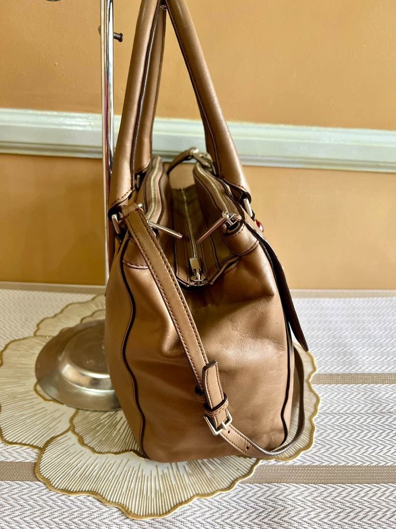 COACH Legacy Pinnacle Harper Satchel (Category: Luxury Bags & Wallets) located in Quezon City. Submitted by bellafashion08 (Listing ID 1467328003, Image 3). Description: Dimension: - Height =8 in. - Length = 12 in. * From U.S * Nice in actual .