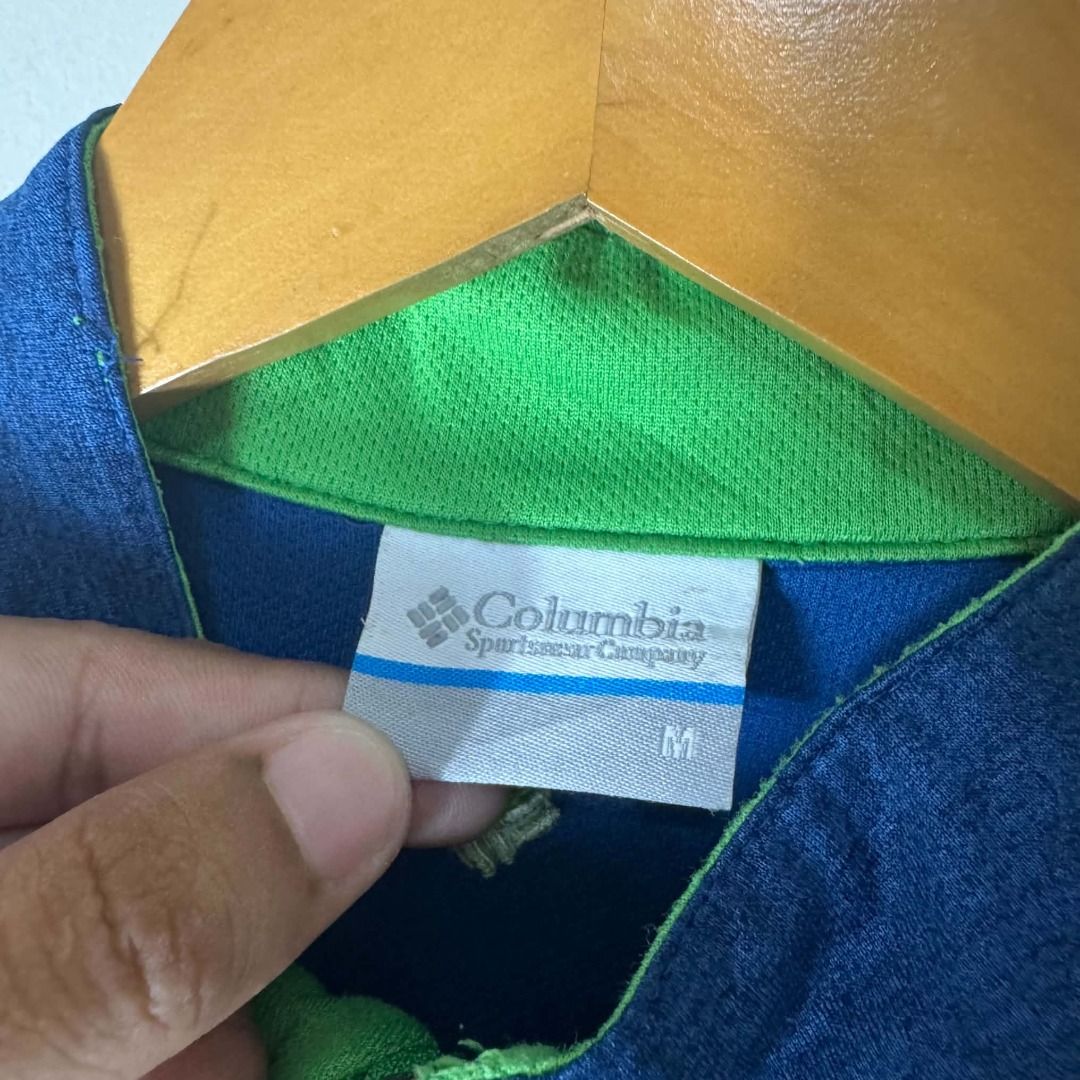 Columbia Halfzip Shirt (Category: Tshirts & Polo Shirts ) located in Davao. Submitted by cmbs141022 (Listing ID 1467199756, Image 3). Description: Columbia Size M Length 25" , W 20" Condition: 9.5/10 excellent 350 plus shipping fee.