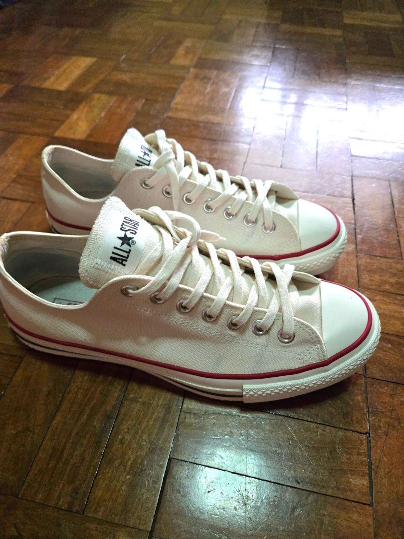 Converse All Star J Ox (JAPAN) (Category: Sneakers) located in Manila. Submitted by cl1988 (Listing ID 1467197733, Image 1). Description: - Brand/Model: Converse All Star J Ox (Made in Japan), from Shibuya - Size: US 9.5 (can fit US10) - SRP 15,950 yen (PHP 6,300), selling PHP 4500 only - Used 5x only. Like new. rfs: too many shoes 09178024466 Makati *Shipping and booking c/o buyer.