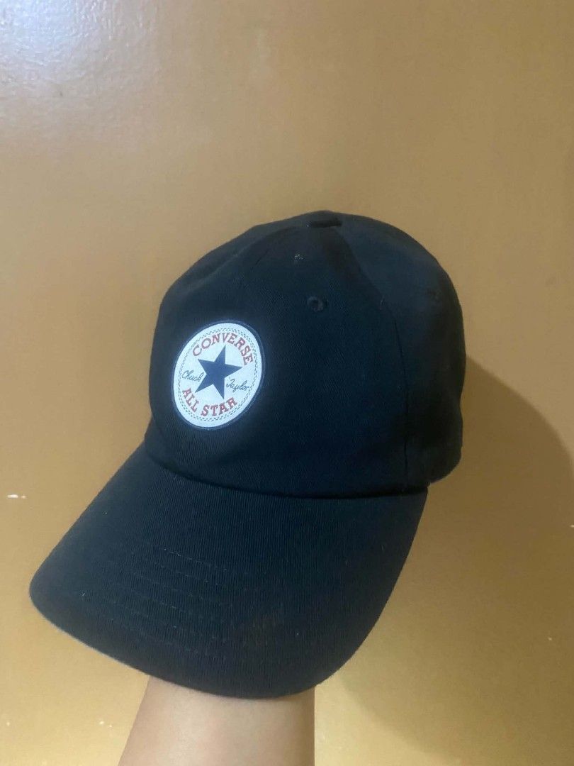 Converse Regular Cap with Chuck Taylor Patch (Category: Hair Accessories) located in Muntinlupa City. Submitted by swiftowl.0cc8ab (Listing ID 1467313883, Image 1). Description: barely used unisex very good condition price store: 995.