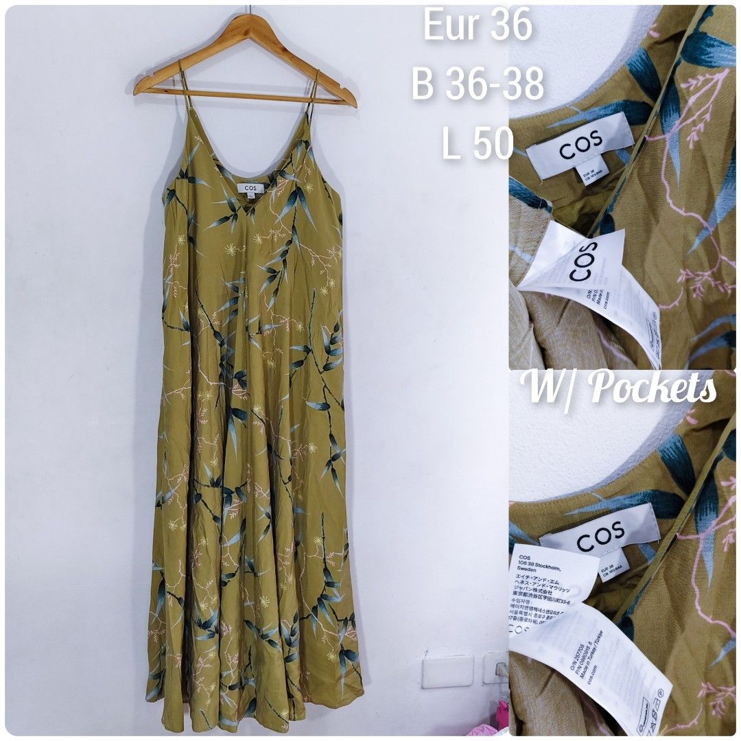 COS Linen Dress (Category: Dresses) located in Marikina City. Submitted by closetessentials07 (Listing ID 1467269168, Image 1). Description: can Fit s-m 36-38 with pockets.