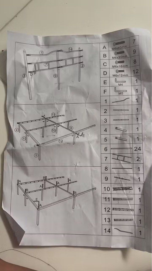 Cosova Metal Bed Frame Full Double Black (Category: Bed Frames & Mattresses) located in Las Pinas. Submitted by mightyphoenix.e899cd (Listing ID 1467332518, Image 2). Description: - Brand: Cosova - Color: Black - Size: Queen (Dimensions in the photo) - Condition: Brand new, unused, and still in the original box - RFS: Wrong size delivered - Price lower than online .