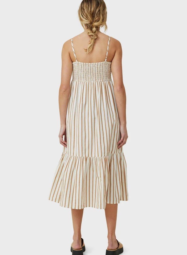 Cotton On Midi Maxi Dress (Category: Dresses) located in Surigao. Submitted by nenafuentes (Listing ID 1467176412, Image 2). Description: Still in very good and presentable condition Large on tag Length from armpit to hem is approx. 38” Adjustable straps and smocked back.