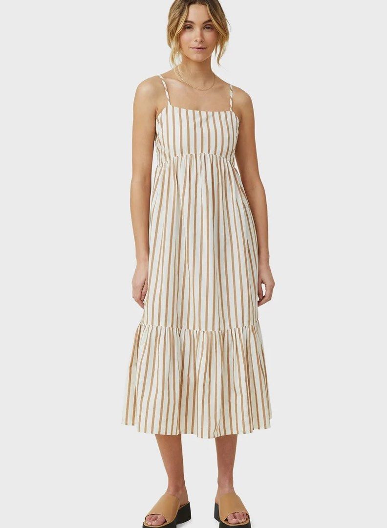 Cotton On Midi Maxi Dress (Category: Dresses) located in Surigao. Submitted by nenafuentes (Listing ID 1467176412, Image 1). Description: Still in very good and presentable condition Large on tag Length from armpit to hem is approx. 38” Adjustable straps and smocked back.
