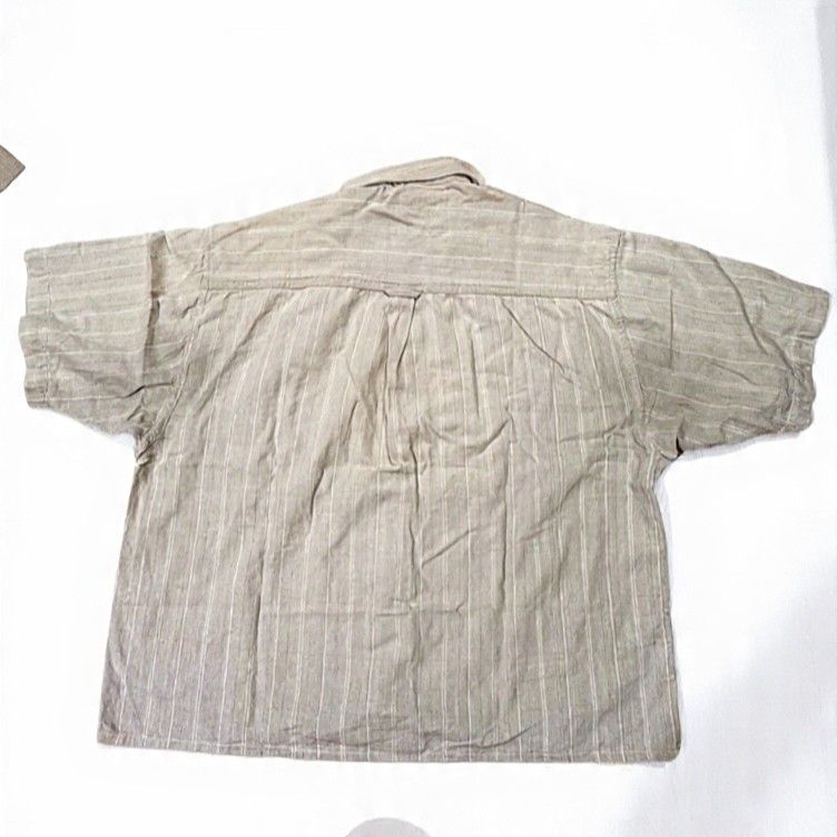 Cream Stripped button up, AshCreek Trading Shirt (Category: Shirts) located in Manila. Submitted by queenofthesea0202 (Listing ID 1467357435, Image 3). Description: .