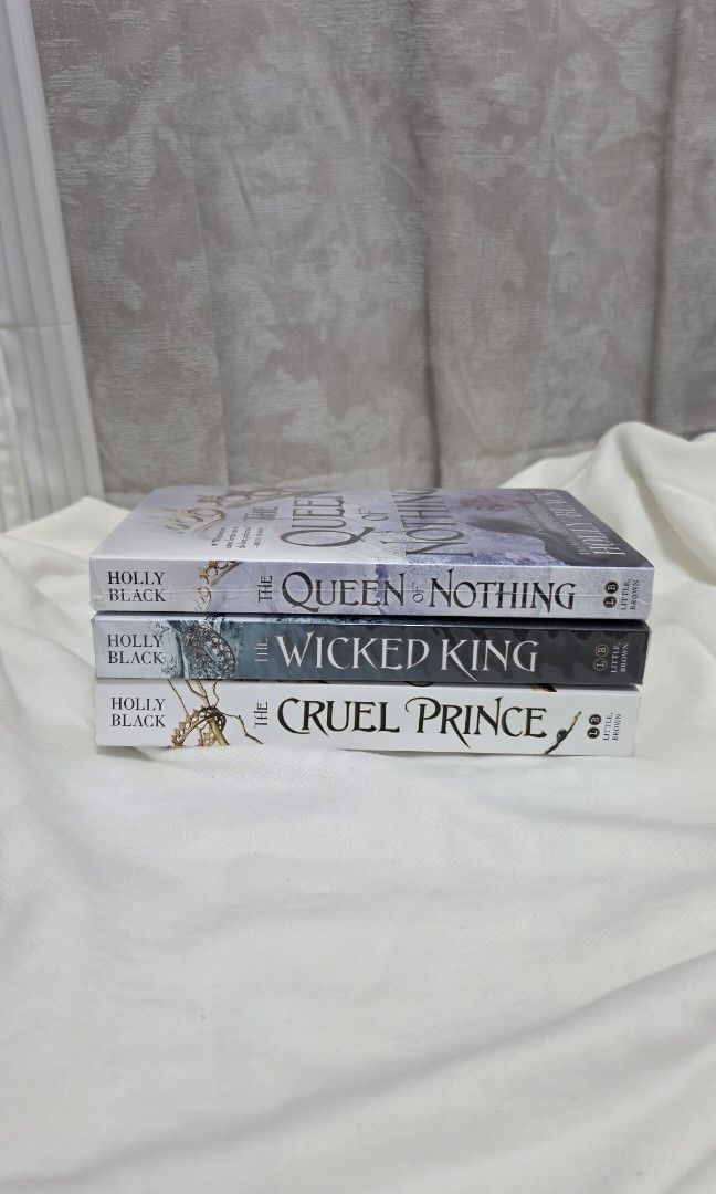 Cruel Prince Trilogy (Category: Storybooks) located in Santo Tomas. Submitted by cheskieeeeeeeee (Listing ID 1467294227, Image 1). Description: Only the cruel prince walang plastic but the rest has never been opened. RFS: I bought HB version ❤️.