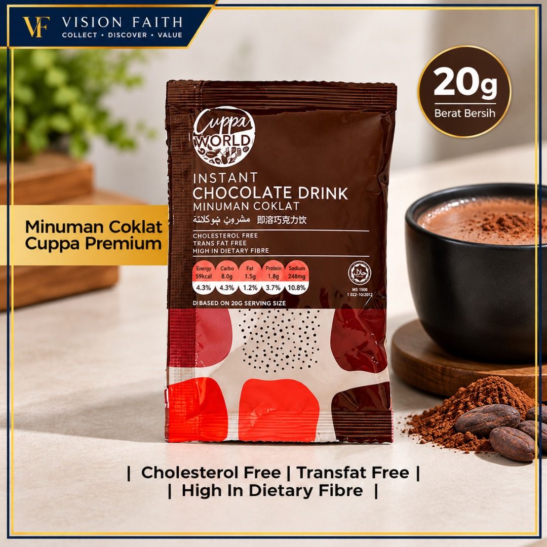 Cuppa World Instant Chocolate Drink – Single Packet | EXPIRY MAY 2027 ...