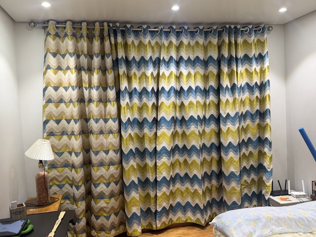 Free shipping Curtains for sale 6 panels (Category: Other Home Decor) located in Manila. Submitted by tipanty2977 (Listing ID 1467271948, Image 2). Description: 6 pcs available Selling only for 4000take all Very thick elegant no flaws very good condition Free shipping in metro Manila n 50 percent less sf for provincial Brand ARQ collection Length 2.28m Width 1.15m Free shipping with in metro Manila po.