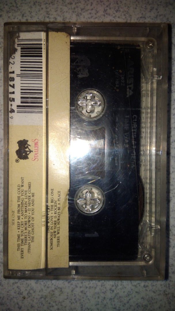 Curtis Stigers Cassette Tape (Category: CDs & DVDs) located in Makati City. Submitted by julz2026 (Listing ID 1467168834, Image 2). Description: -Price is fixed - With inlay and transparent casing - Very good condition.