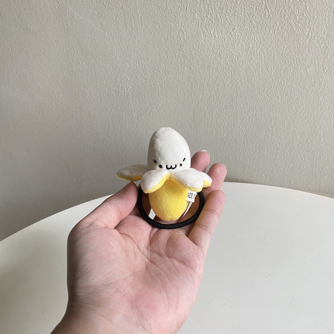 Cute Expression Banana Hair Tie (Category: Plushies & Soft Toys) located in San Pedro. Submitted by jellybean.co (Listing ID 1467231344, Image 1). Description: .