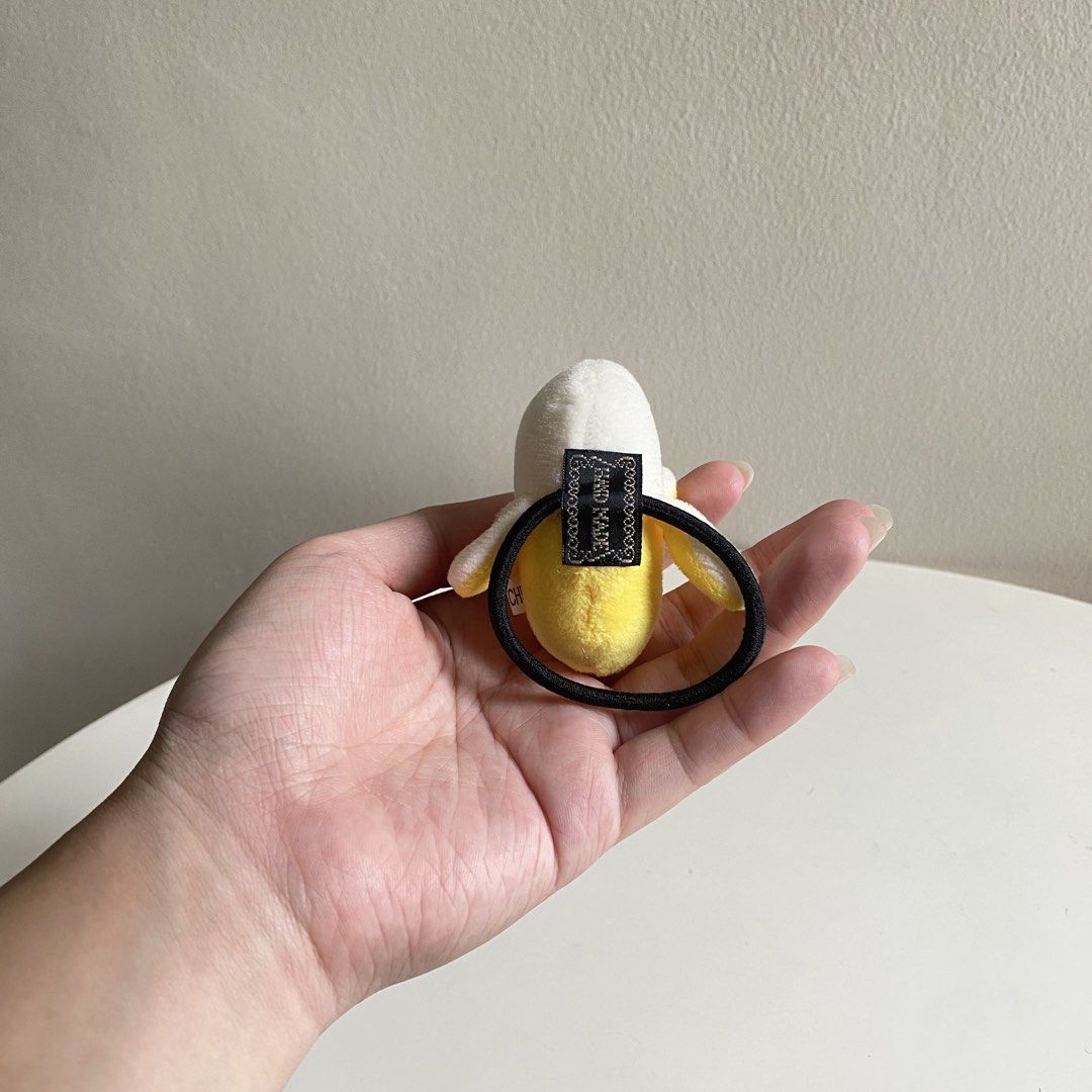 Cute Expression Banana Hair Tie (Category: Plushies & Soft Toys) located in San Pedro. Submitted by jellybean.co (Listing ID 1467231344, Image 2). Description: .