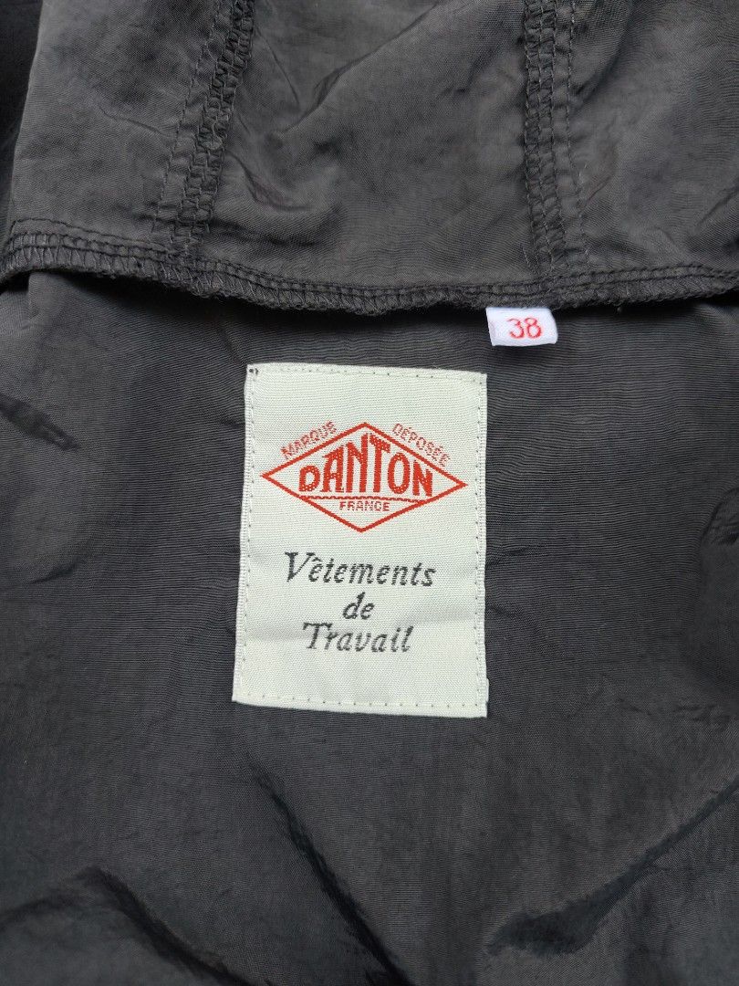 DANTON vetements de travail (size 38) (Category: Coats, Jackets and Outerwear) located in Baguio. Submitted by archival_thrifted.ph. (Listing ID 1467176269, Image 2). Description: FOR SALE‼️ .DANTON VETEMENTS DE TRAVAIL . EXCELLENT CONDITION . KINDLY CHECK EACH PHOTOS FOR DETAILS .SIZE 38 ON TAG .PHP 1800 PLUS SF .❌❌ COP/COD .MOP GCASH .COURIER J&T .BAGUIO AREA .DM FOR SURE BUYER TY.