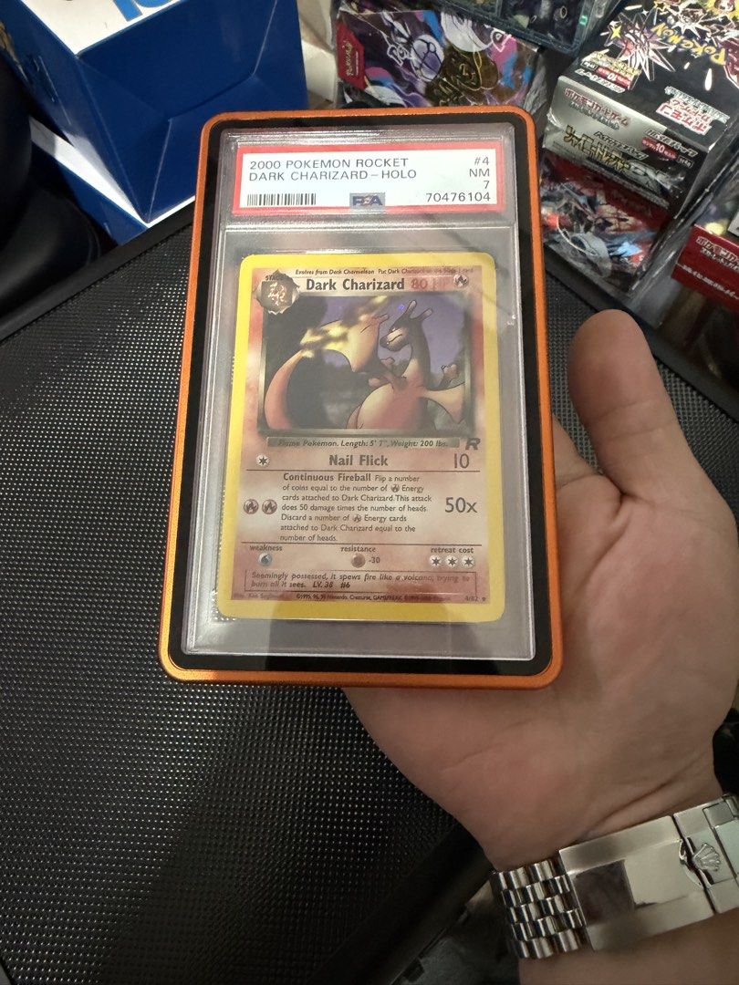 Dark charizard (Category: Graded Singles) located in Mandaluyong City. Submitted by ryugarage (Listing ID 1467298794, Image 1). Description: .