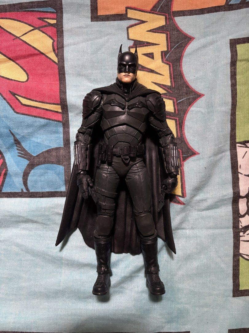 DC Multiverse The Batman LOOSE (Category: Figurines & Statues) located in San Mateo. Submitted by fanboyfinds (Listing ID 1467248127, Image 1). Description: Displayed only WYSIWYG Meetups San Mateo or Pasig MOP GCash or bank lalamove delivery.