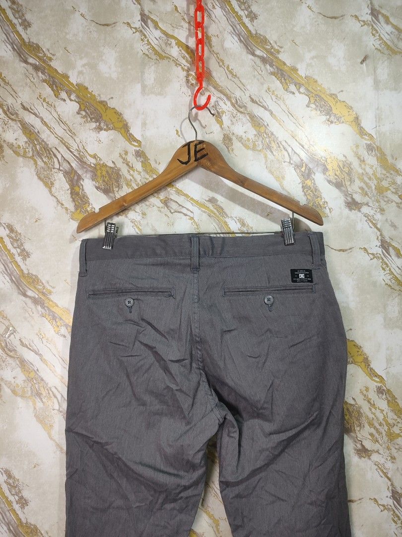 DC Pants Size (Category: Jeans) located in Cabuyao City. Submitted by jederama (Listing ID 1467270161, Image 2). Description: DC CHINO PANTS SIZE : 32 ON TAG ( SIZE 34 ACTUAL WAISTLINE ) LENGTH - 41.5 HEM - 7.5 EXCELLENT CONDITION NO ISSUE / NO FLAWS AUTHENTIC 💯 1,200 + SHIPPING FEE.