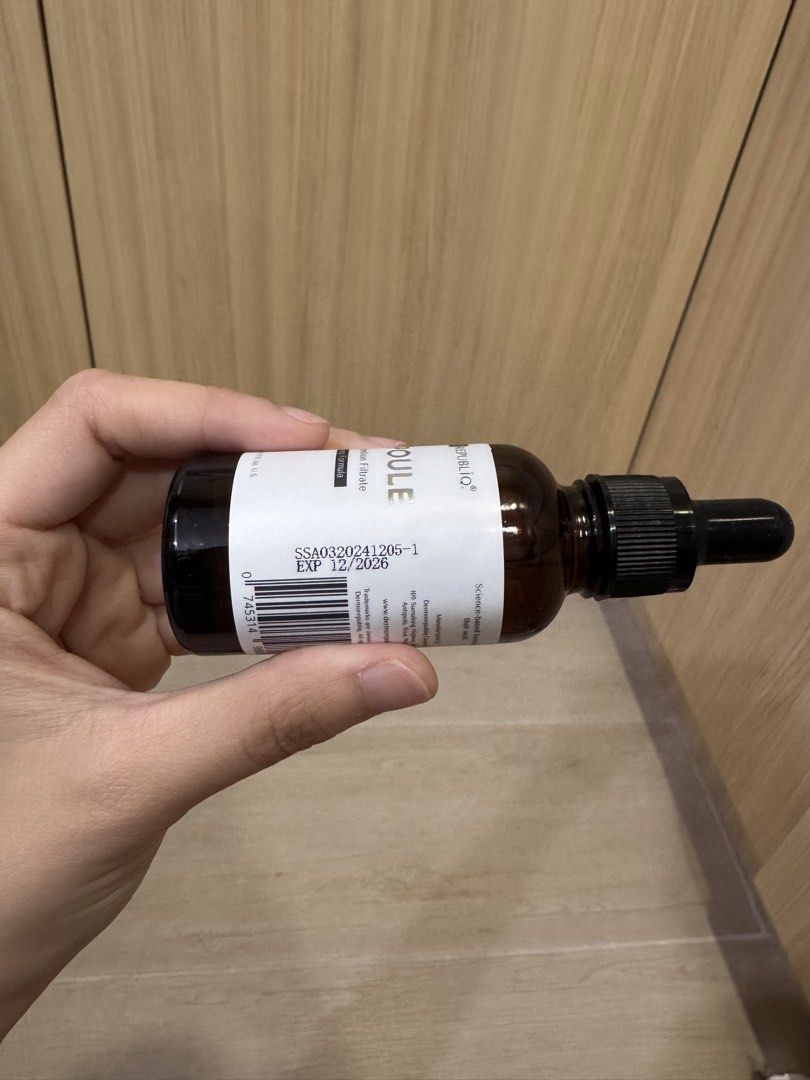 Dermorepubliq 55% Snail Hydrating Ampoule 30ml (Category: Face Care) located in Taguig. Submitted by chinitafinds (Listing ID 1467259928, Image 2). Description: - Brand: Dermorepubliq - Product: Ampoule with Snail Secretion Filtrate - Size: 30ml brown glass dropper bottle - Condition: Brand new, unopened box included - Expiry Date: 12/2026 - Benefits: Provides intense hydration and extra moisture for your daily skincare routine Payment first befo