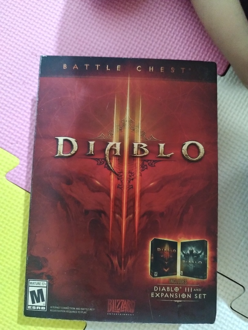 Diablo III Battle Chest and Logitech Controller f310 w/o box, Video ...