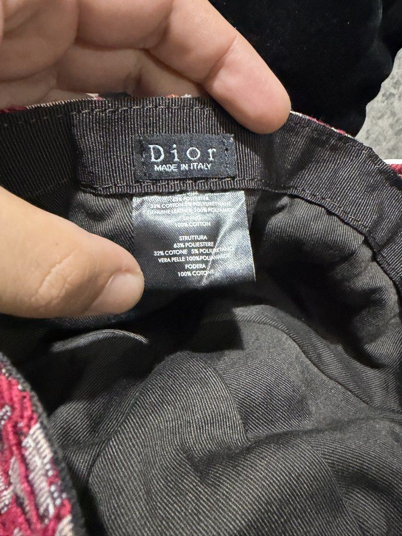 Dior - Parfum - Red Oblique Cap (Category: Hats & Beanies) located in Cavite. Submitted by commoncourtesy (Listing ID 1467347727, Image 3). Description: Vintage .