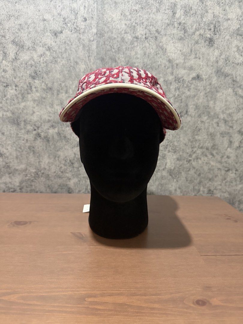 Dior - Parfum - Red Oblique Cap (Category: Hats & Beanies) located in Cavite. Submitted by commoncourtesy (Listing ID 1467347727, Image 1). Description: Vintage .