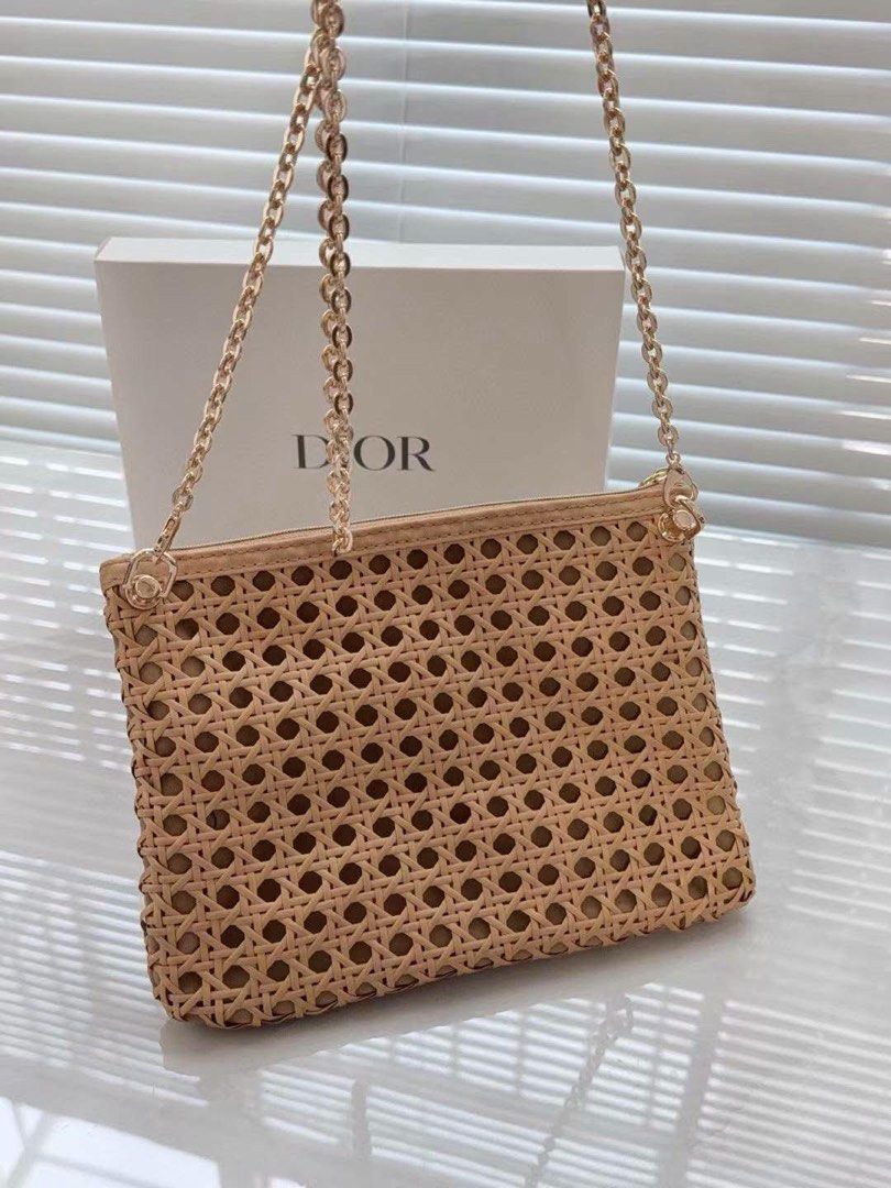 Dior Raffia Sling (Category: Luxury Bags & Wallets) located in Bulacan. Submitted by karisma_noverra (Listing ID 1467263421, Image 2). Description: Last one.