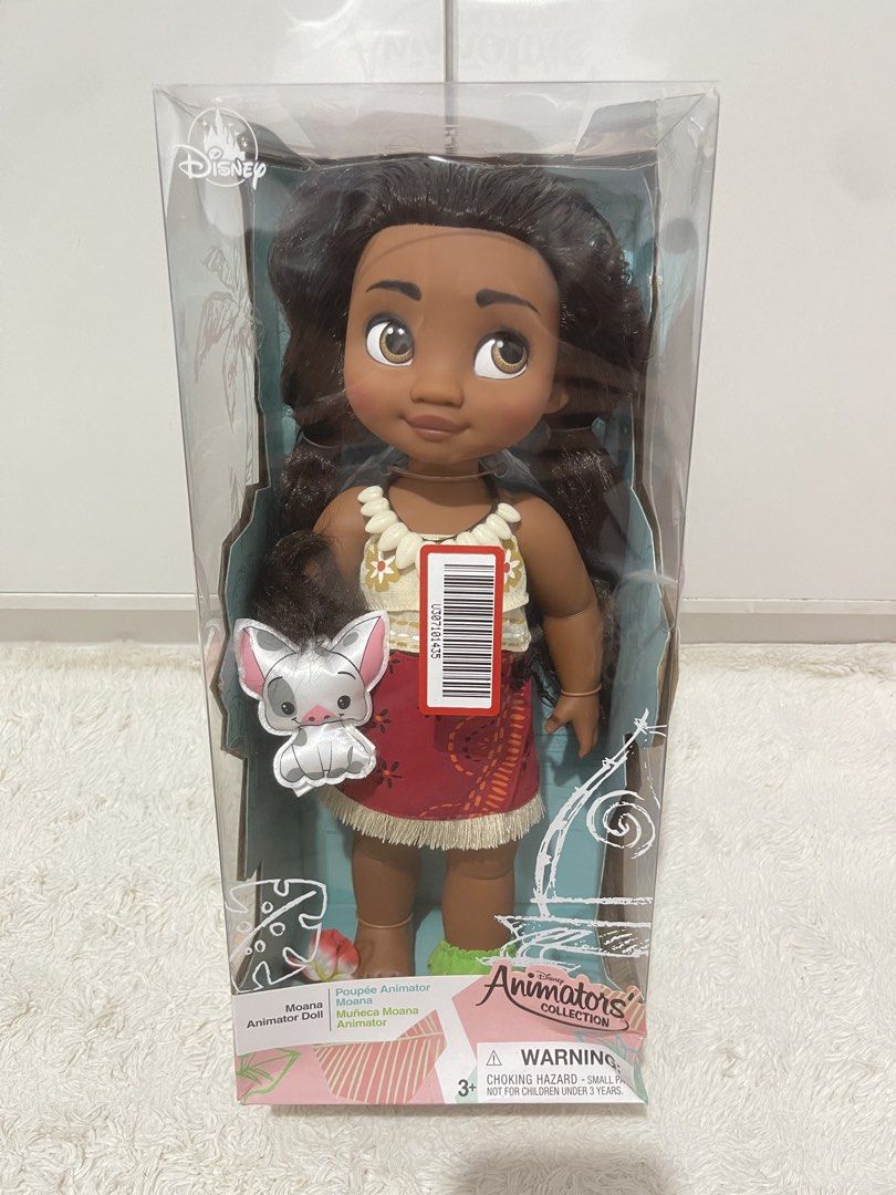 Disney Animator Moana Doll (Category: Plushies & Soft Toys) located in Manila. Submitted by jassie06 (Listing ID 1467312044, Image 2). Description: Brandnew NRFB. What you see is what you get. Please see photos for details..