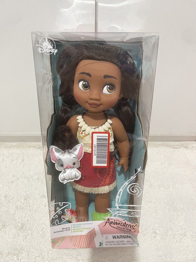 Disney Animator Moana Doll (Category: Plushies & Soft Toys) located in Manila. Submitted by jassie06 (Listing ID 1467312044, Image 1). Description: Brandnew NRFB. What you see is what you get. Please see photos for details..