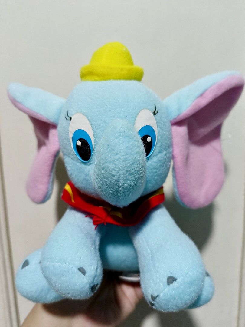 Disney Dumbo Elephant Plush Toy (Category: Plushies & Soft Toys) located in Pasig City. Submitted by sleepyfairy (Listing ID 1467354401, Image 1). Description: message me if you have questions about the item 🫶🏻 shipping fee shouldered by buyer 🩷.
