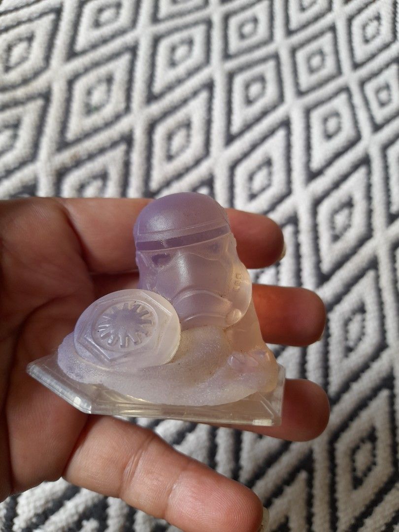 Disney Infinity 3.0 Star Wars translucent light figure (Category: Figurines & Statues) located in Bocaue. Submitted by marajapansurplus (Listing ID 1467194430, Image 2). Description: - Item: Disney Infinity 3.0 Star Wars Game Piece - Edition: Translucent Purple Plastic with Hexagonal Clear Base - Model ID: INF-2000204 - Condition: Clean, stored safely, great for collectors and gamers.
