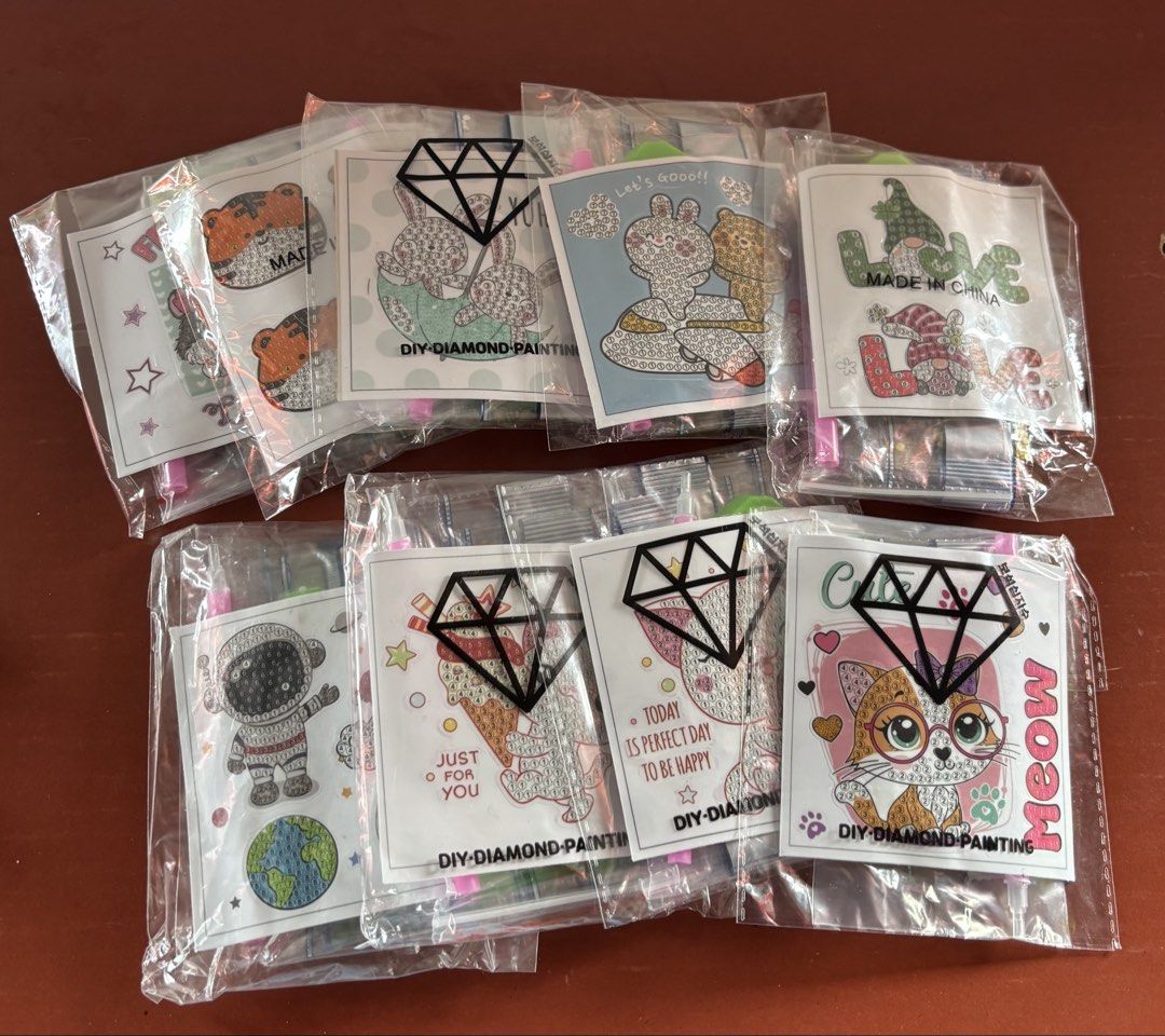 DIY Diamond Painting & Gem Art Kits (Category: Educational & Learning Toys) located in Cavite. Submitted by nanangonlineshop (Listing ID 1467205273, Image 1). Description: 📌 DIY Diamond Painting & Gem Art Kits 🏷️ P35 each 🏷️ 3 pcs. for P100 🏷️ P200 take all ⚠️ POLICY: ❌ NO COD ✅ AS IS, WHERE IS ✅ FIRST PAY BASIS ✅ MINE NOW, PAY NOW ✅ 3-DAYS HOLD ONLY. UNPAID RESERVATIONS ARE VOIDED. 📍 Location: Cavite 👉 WE SHIP NATIONWIDE (LUZON, VISAYAS & 