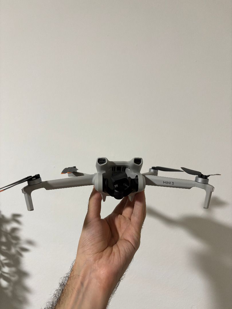 DJI Mini 3 Fly More Combo w/SD cards (Category: Drones) located in Makati City. Submitted by jdimaio (Listing ID 1467301536, Image 2). Description: Excellent Condition | Only 1h 15min Flight Time | 4 Batteries Selling our DJI Mini 3, purchased in 2023 and very lightly used. Only an hour and fifteen minutes of flight time. The drone is in excellent condition, with no scratches or visible damage, and has been well cared for. Here is a quick test sh
