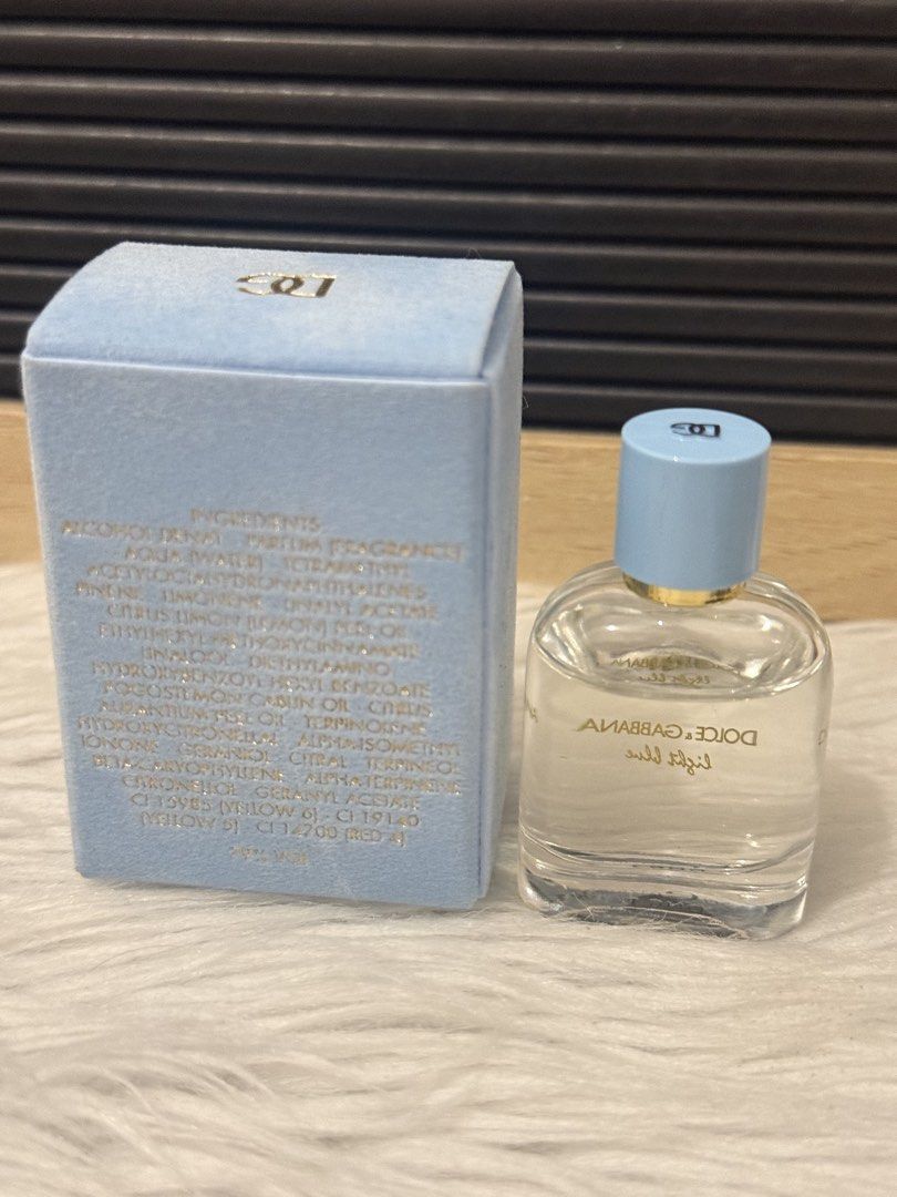 Dolce & Gabbana light blue 5ml dab type (Category: Fragrance & Deodorants) located in Quezon City. Submitted by quirksandcurls (Listing ID 1467269997, Image 2). Description: .