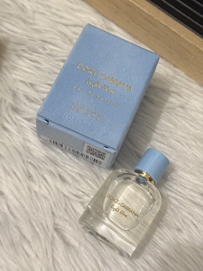 Dolce & Gabbana light blue 5ml dab type (Category: Fragrance & Deodorants) located in Quezon City. Submitted by quirksandcurls (Listing ID 1467269997, Image 3). Description: .