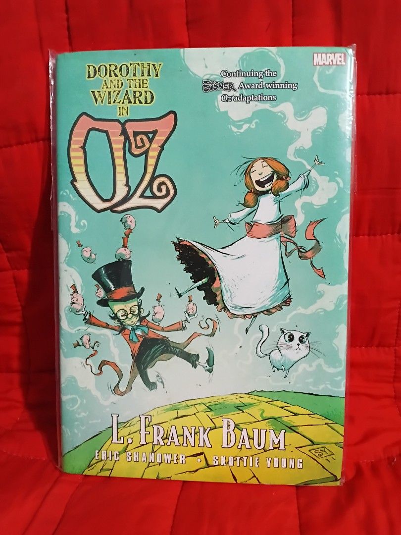 Dorothy and the Wizard in Oz Marvel Comic (Category: Comics & Manga) located in Manila. Submitted by krishna_ayanami (Listing ID 1467345783, Image 1). Description: - Title: The Wonderful Wizard of Oz (Marvel Graphic Novel) - Creators: Written by Eric Shanower, art by Skottie Young - Contents: Collects issues 1 through 8 - Format: Softcover with vibrant cover illustrations - Condition: Brand new, kept clean in original plastic wrapping - Ideal for