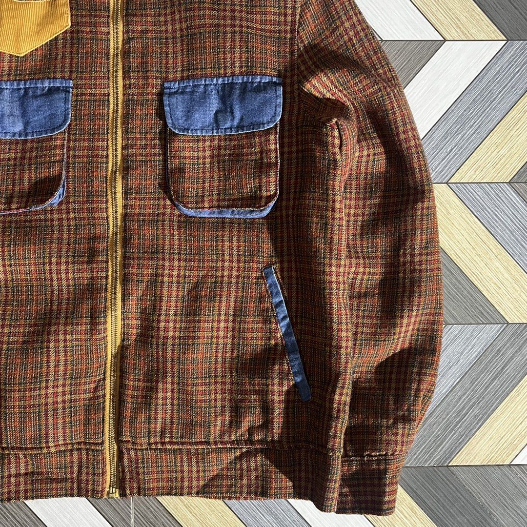 Double Dog Co. Multi-pocket Patchwork Plaid Jacket (Category: Coats, Jackets and Outerwear) located in Daraga. Submitted by th3cliquejunks (Listing ID 1467266081, Image 3). Description: Double Dog Co. Multi-pocket Patchwork Plaid Jacket Tagged Size: Medium Condition: 9.5/10 Flawless Measurement: Pit to pit: 20” Length: 25” - 2,480 Dm!.