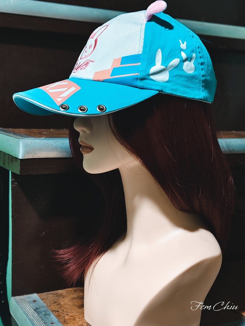 DVA OVERWATCH baseball cap anime cosplay (Category: Hair Accessories) located in Pateros City. Submitted by soshifem (Listing ID 1467346506, Image 3). Description: no flaws.