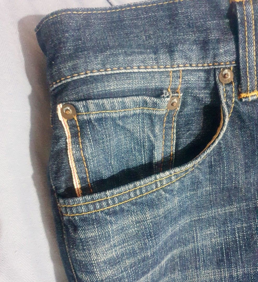 EDWIN 505zxx JAPAN DENIM (Category: Jeans) located in General Trias. Submitted by makoyreal (Listing ID 1467221364, Image 3). Description: EDWIN 505zxx -top tier -vintage -japan made -selvedge.
