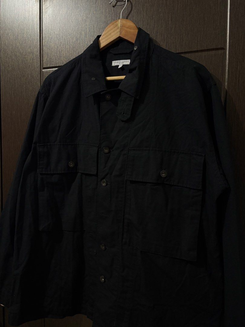 ENGINEERED GARMENTS M43/2 JACKET (Category: Luxury Apparel) located in Naga. Submitted by sislovesme (Listing ID 1467313978, Image 3). Description: •EXCELLENT CONDITION •NO FLAWS •SIZE M ON TAG •W 24 INCHES •L 29 INCHES.