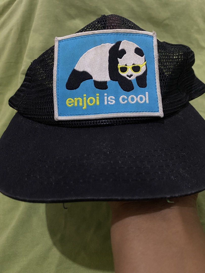 Enjoy skateboard (Category: Activewear) located in Manila. Submitted by closetbyela (Listing ID 1467273269, Image 1). Description: Enjoy skateboard trucker hat Need restore Need wash .