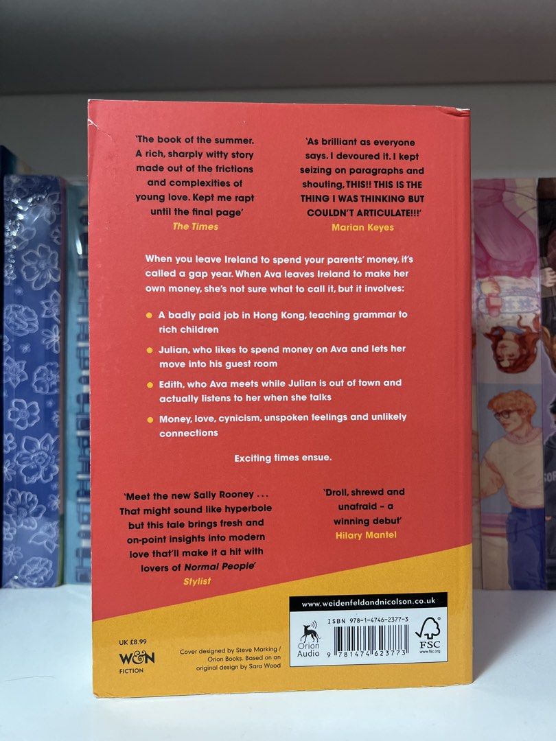 Exciting Times by Naoise Dolan UK PUB (Category: Storybooks) located in Pasig City. Submitted by nekeyymendoza (Listing ID 1467292237, Image 2). Description: Like new condition.