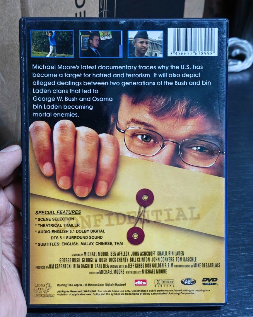Fahrenheit 9/11 (Category: CDs & DVDs) located in Carmona. Submitted by tech_hub_cavite (Listing ID 1467323106, Image 2). Description: .