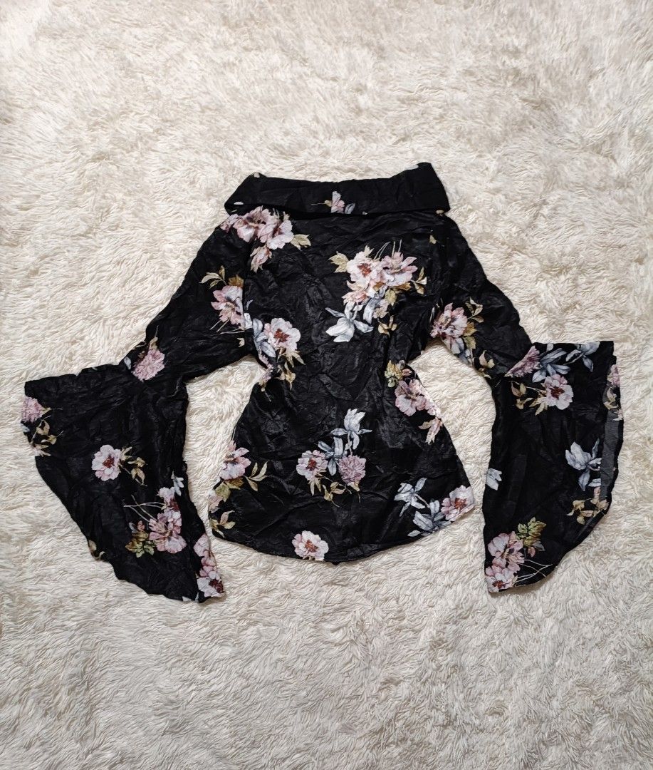 Fairy core Floral Flared Long sleeve (Category: Longsleeves) located in Minglanilla. Submitted by out.thrift (Listing ID 1467326645, Image 2). Description: 🦋 FAIRY CORE FLORAL FLARED LONG SLEEVE 📌 EXCELLENT CONDITION 📌SIZE M 📌 COMPLETE TAGS 📍CEBU 📦SHIP VIA J&T 👤 CHECK OUT THRIFT FOR LEGITIMACY AND PERMANENT VOUCH ❗PLS MANAGE YOUR EXPECTATIONS SINCE THE ITEM IS THRIFTED.
