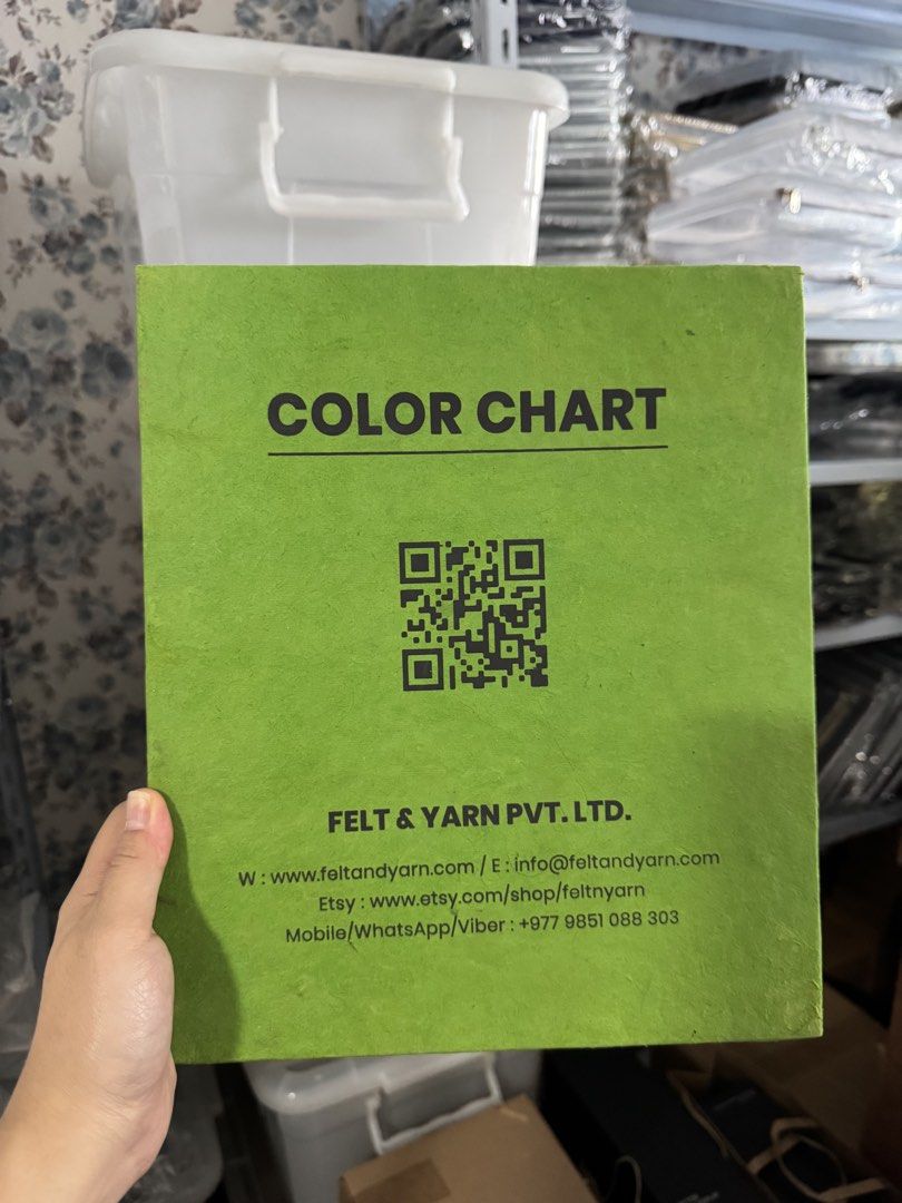 Felt Color Swatch Book (Category: Craft Supplies & Tools) located in Mandaluyong City. Submitted by grmnk (Listing ID 1467170099, Image 2). Description: Bought for 30 USD (was supposed to use this as color reference for business, but due to time and workload I’m no longer pursuing it). BPI / GCash Pick-up from Brgy. Hulo, Mandaluyong .