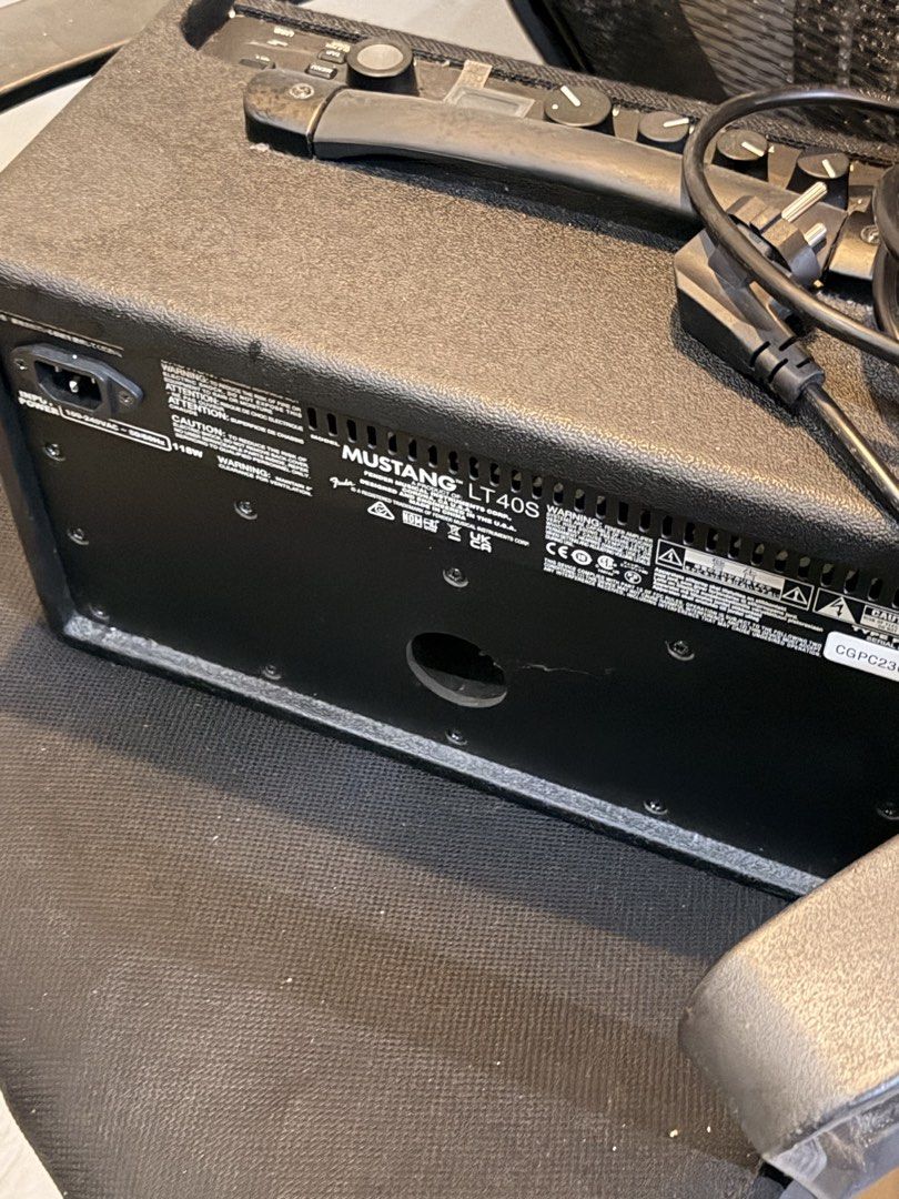 Fender Mustang LT40S Guitar Amplifier (Category: Musical Instruments) located in Manila. Submitted by truestar-9eec (Listing ID 1467327677, Image 3). Description: - Fender Mustang LT40S modeling guitar amplifier - Ideal desktop size for home practice with compact stereo setup - Loaded with built-in effects, amp models, and presets - Features standard headphone output and USB port - Clean top control panel and clear screen - Fully working order, i