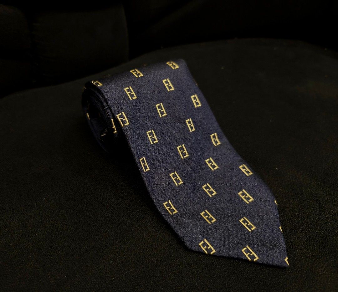 Fendi Monogram necktie (Category: Luxury Accessories) located in Digos. Submitted by emmanuel28 (Listing ID 1467198523, Image 1). Description: Fendi Monogram necktie Authentic 100% silk material Like new condition Location: Davao del sur Buyer shoulders shipping fee.