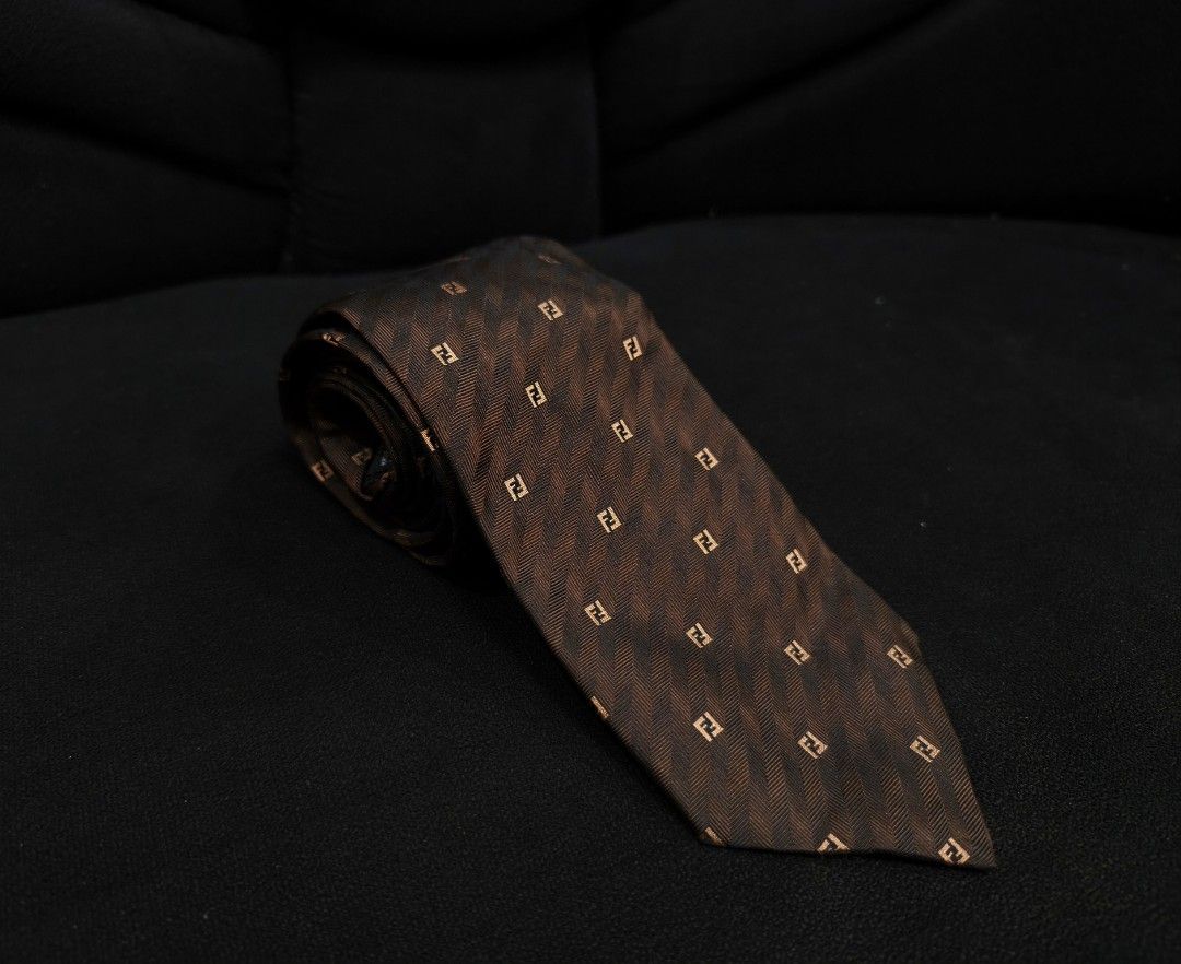 Fendi Monogram necktie (Category: Luxury Accessories) located in Digos. Submitted by emmanuel28 (Listing ID 1467198725, Image 1). Description: Fendi Monogram necktie Authentic 100% silk material Like new condition Location: Davao del sur Buyer shoulders shipping fee.